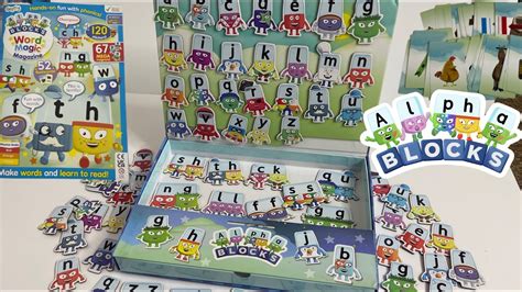 The Alphabet Magnet Magic Set and Alphablocks: A Hands-On Approach to Teaching Reading